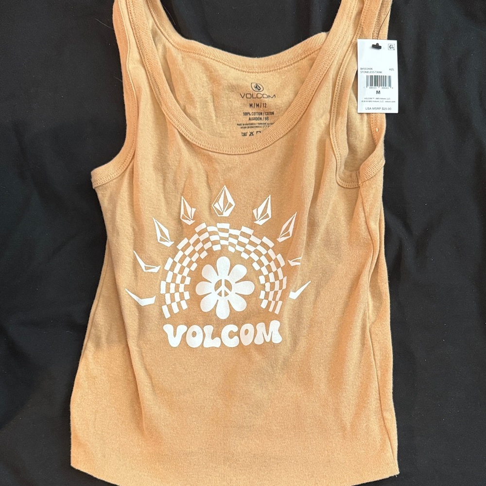 Volcom Women's Graphic Tan Tank Top